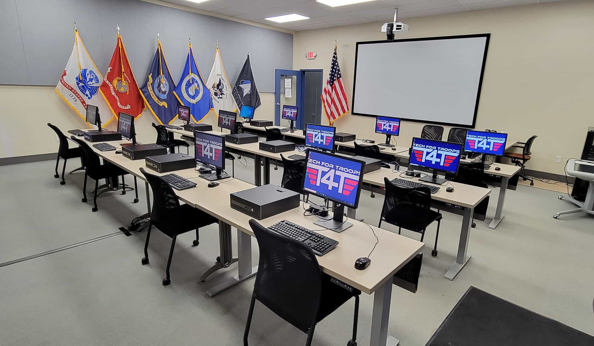 Tech for Troops Training Room